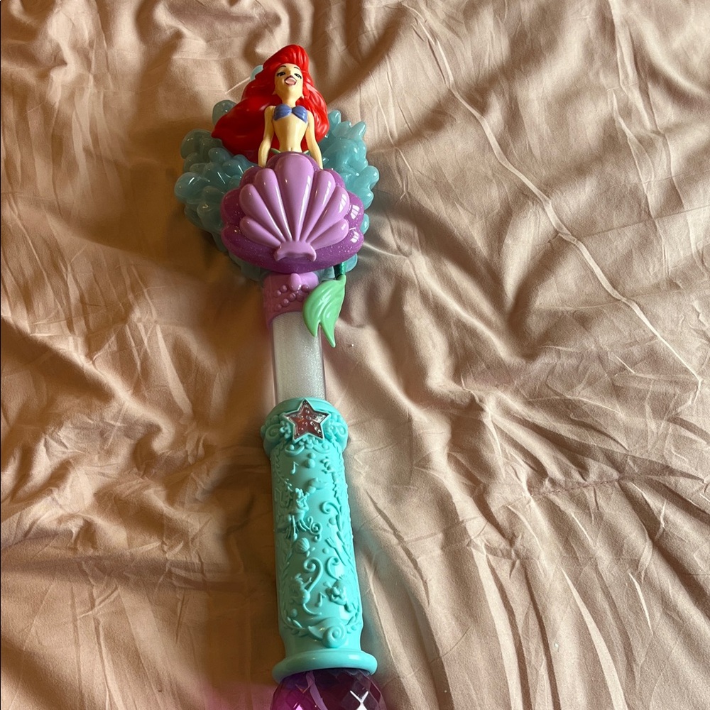 Mermaid Princess Light-Up Wand - Purple and Blue
